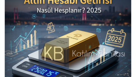 Türkiye Finans Altın Hesabı Getirisi Nasıl Hesaplanır? 2025